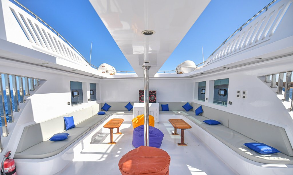 Solarium de la cubierta superior